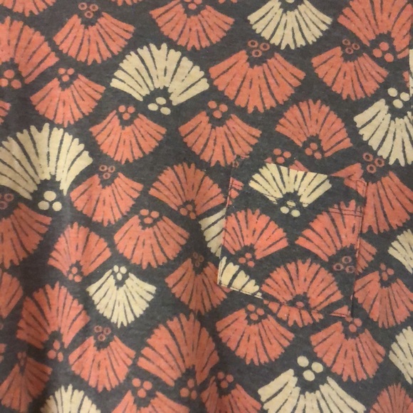 LuLaRoe Shell Print Carly Dress - Picture 4 of 5